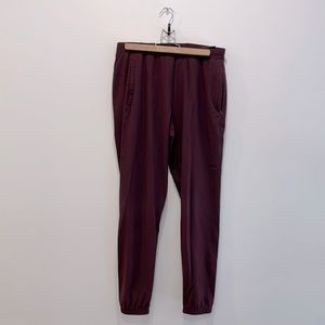 Lululemon Surge Jogger. Size Medium. Merlot colour.